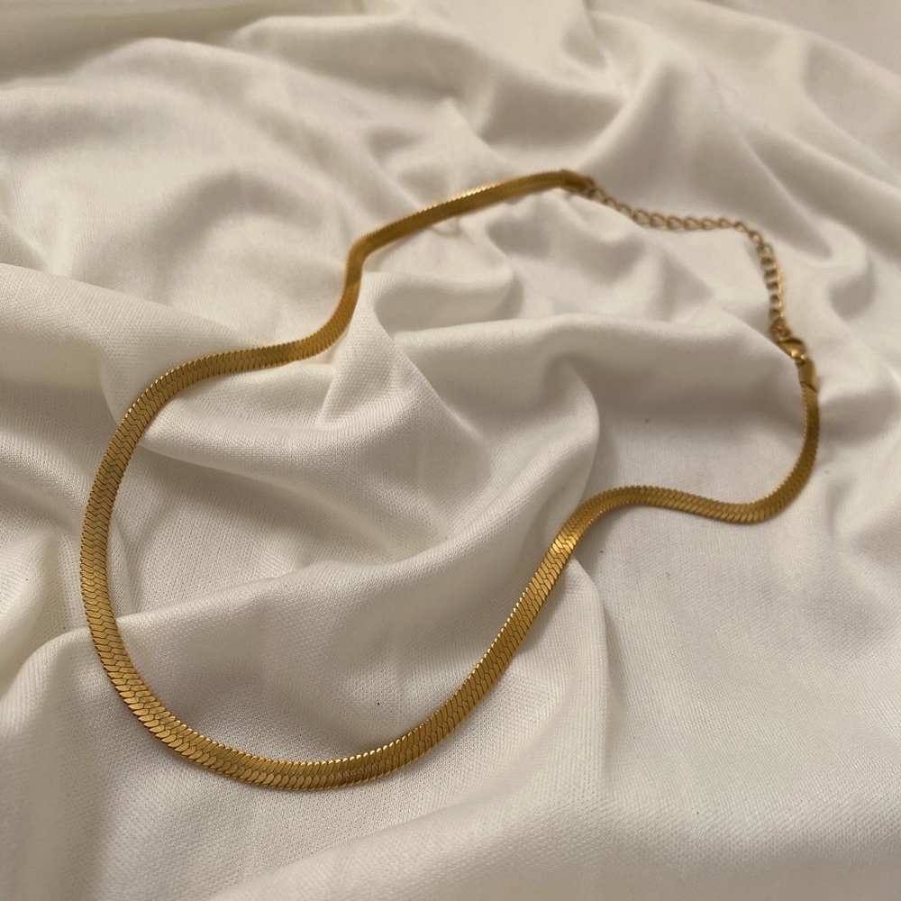 Herringbone Chain Necklace